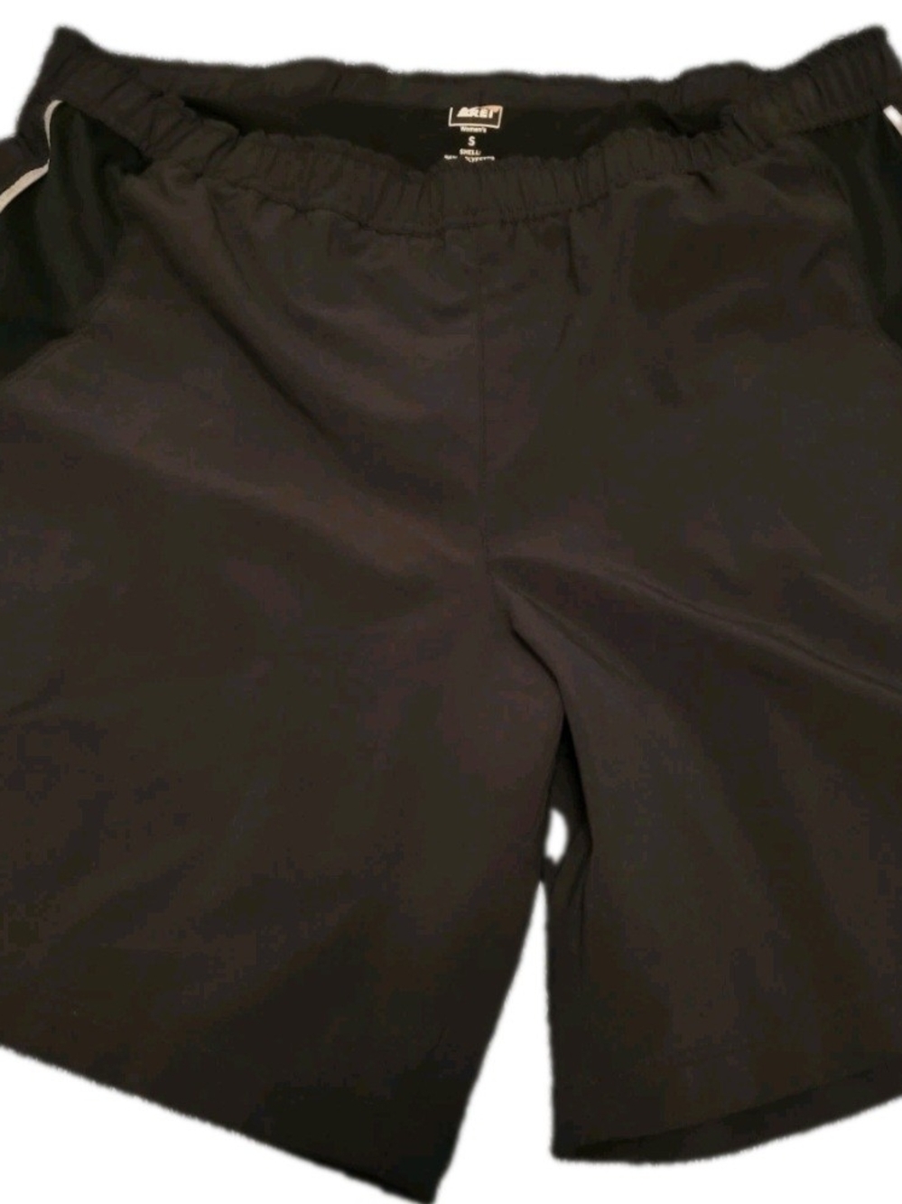 REI Women’s Small Black Lined Running Shorts Reflective Performance Athletic